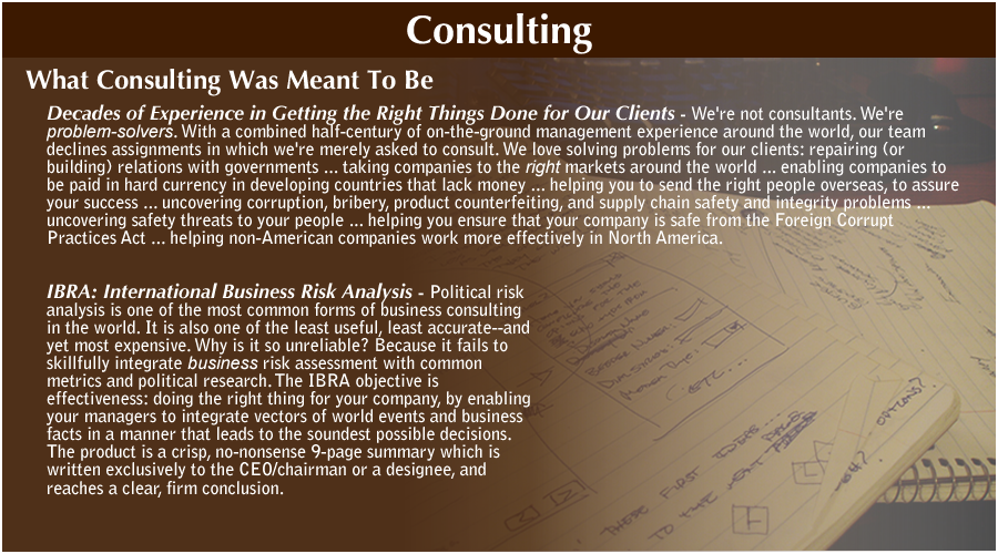 Consulting